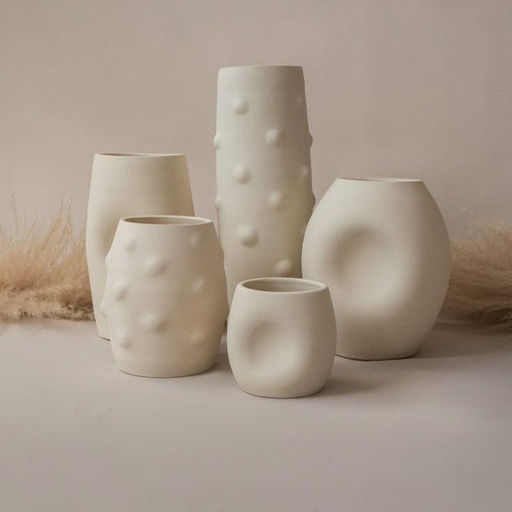 Kit de Florero Ceramica Minimalista